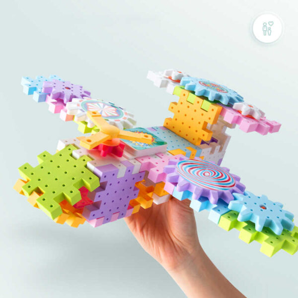 Electric Building Block Gear Toy Set for kidz - Image 4