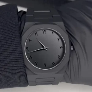 Orignal Black Arabic Aura watch