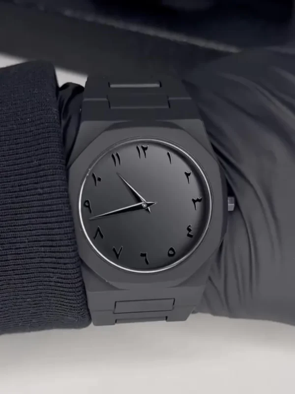 Orignal Black Arabic Aura watch