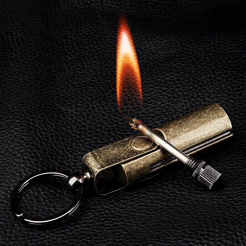 Metal Match Lighter - Waterproof & Refilable