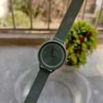 Light Blue Color Stylish Minimal Dial Waterproof Girls Watch