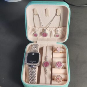 Siver colour New Artificial Jewelery  Eid Gift  Set  for female girls Carat quality