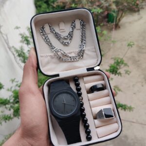 The Gentleman's Aura watch Gift Set For males