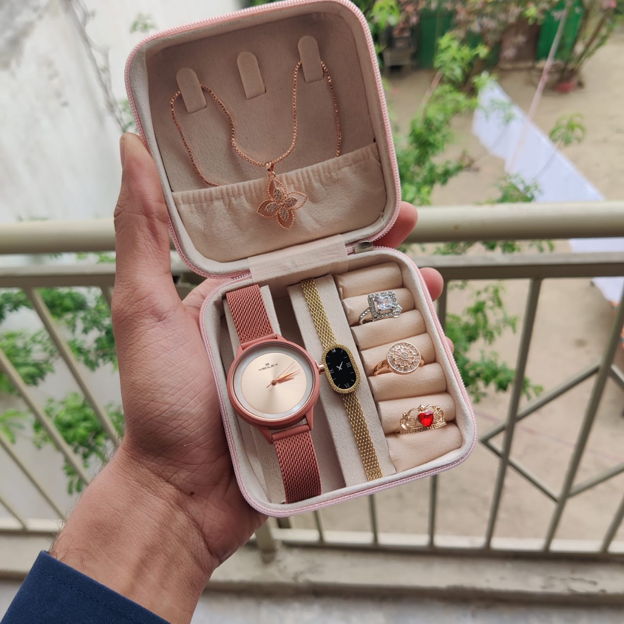 Dreamy Artificial Jewellery  Eid Gift  Set  for female