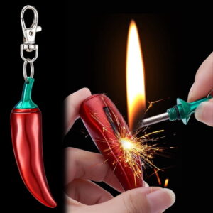 Metal Chili Shaped Lighter